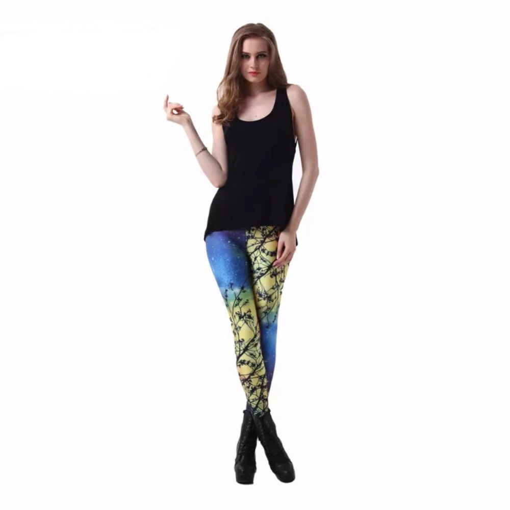 FINAL PRICE . Universe moonlight tree leggings - Picture 4 of 6